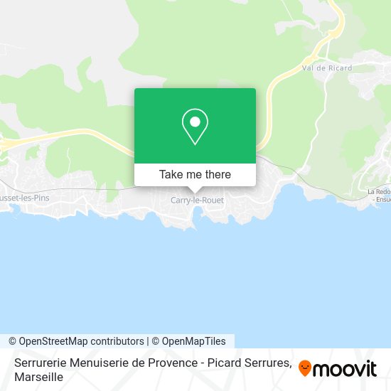 Serrurerie Menuiserie de Provence - Picard Serrures map