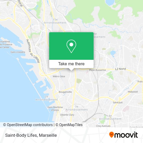 Saint-Body Lifes map