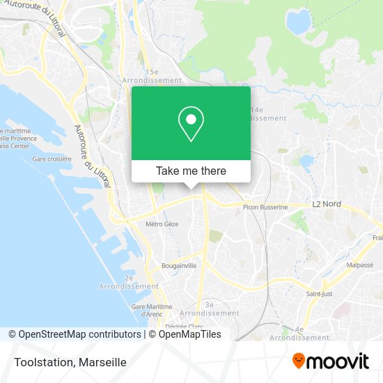 Toolstation map
