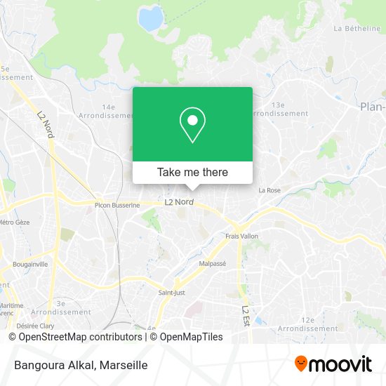 Bangoura Alkal map