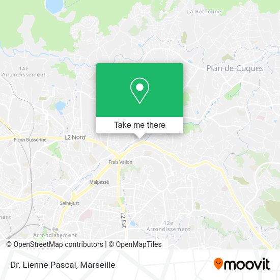Dr. Lienne Pascal map
