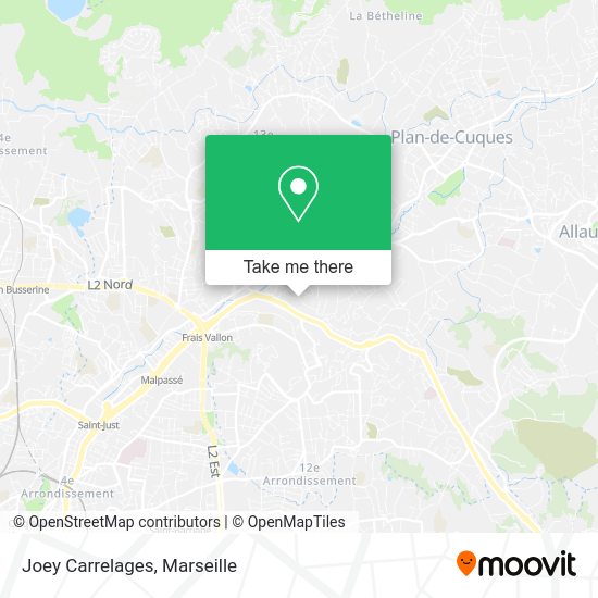 Joey Carrelages map