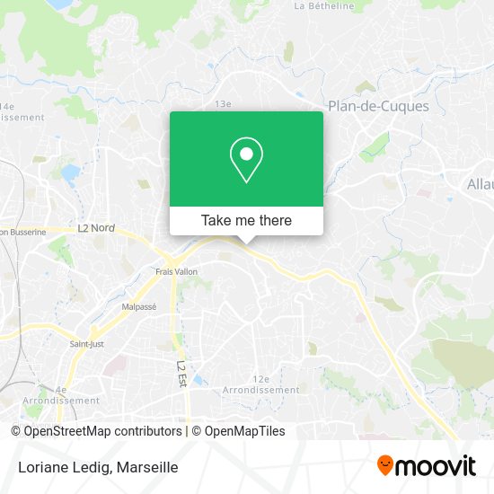Loriane Ledig map