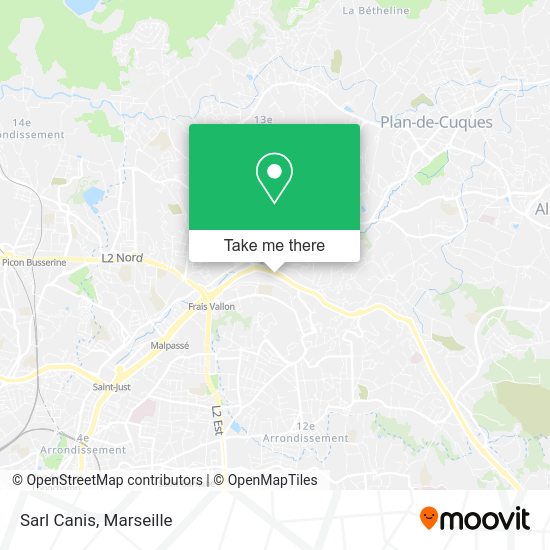 Sarl Canis map