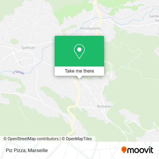 Piz Pizza map