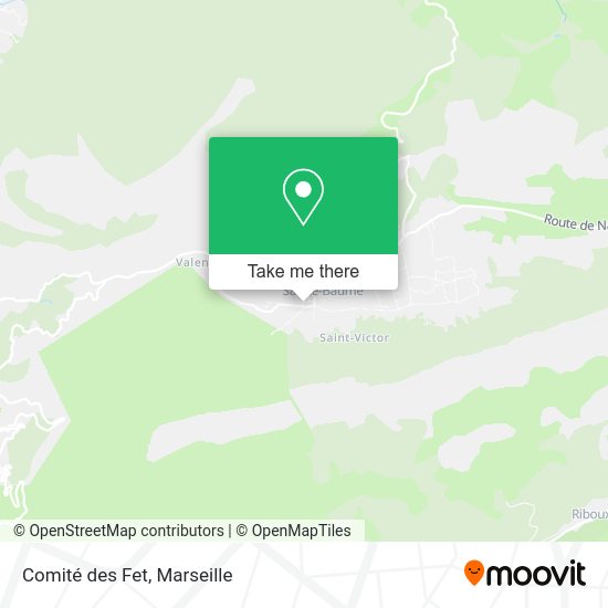 Comité des Fet map