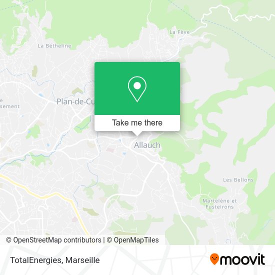 TotalEnergies map