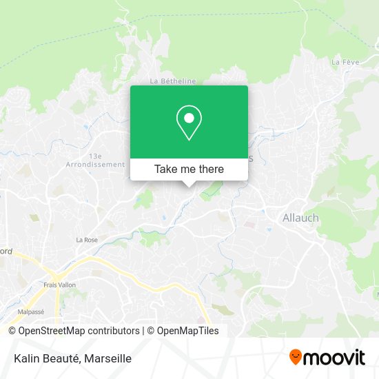 Kalin Beauté map