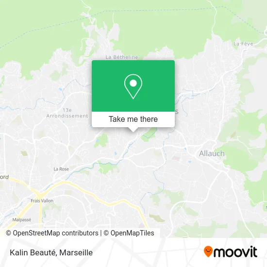 Kalin Beauté map