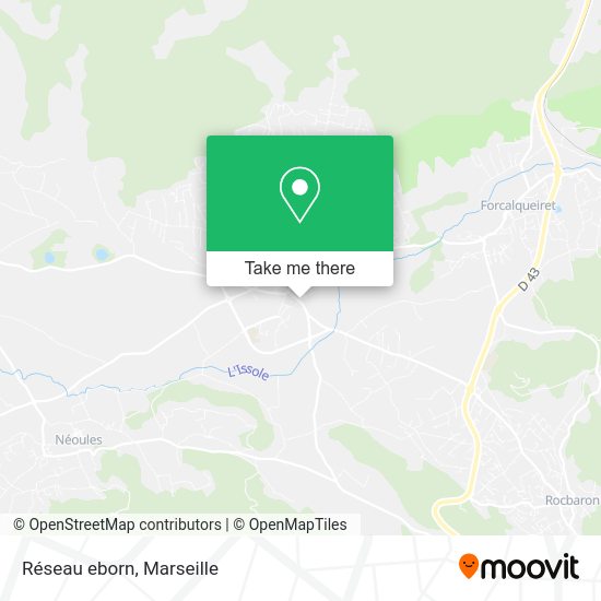 Réseau eborn map