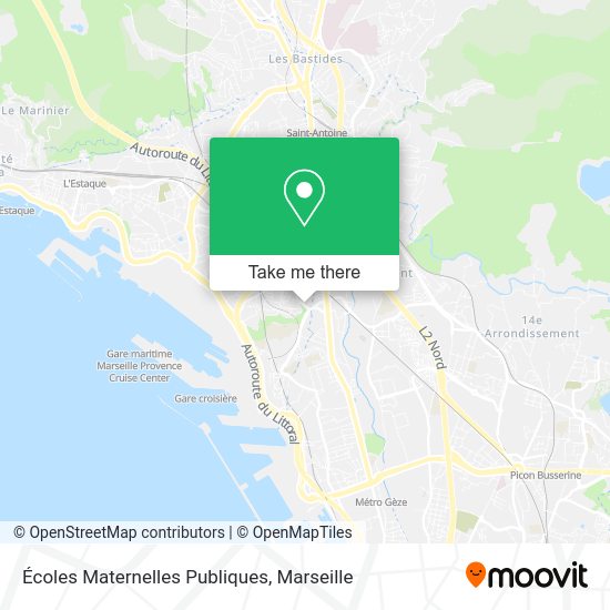 Écoles Maternelles Publiques map