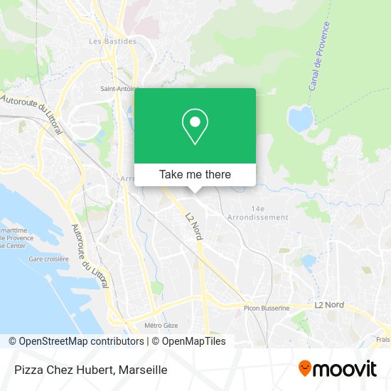 Pizza Chez Hubert map