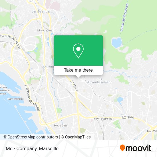 Md - Company map