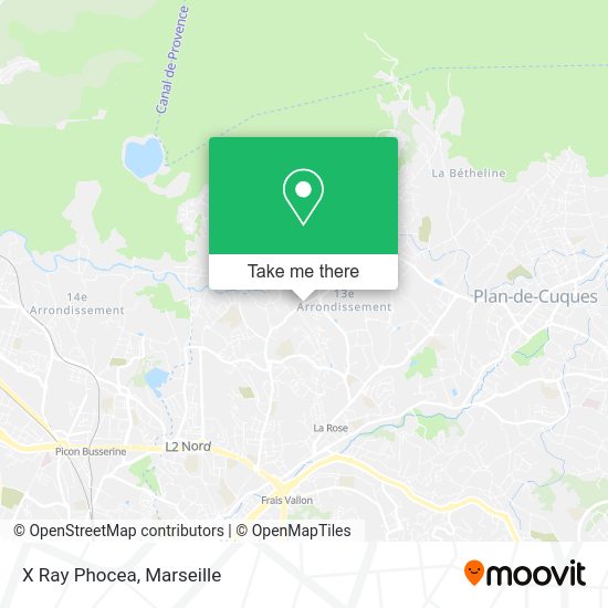 X Ray Phocea map