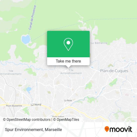 Spur Environnement map