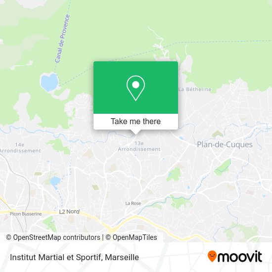 Institut Martial et Sportif map