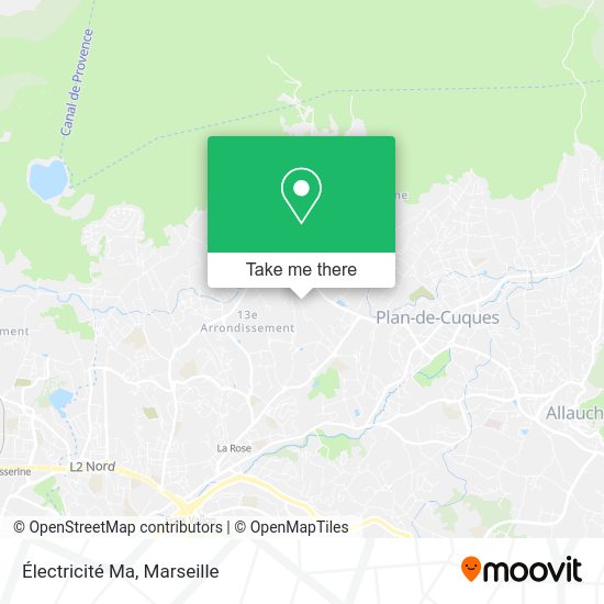 Électricité Ma map