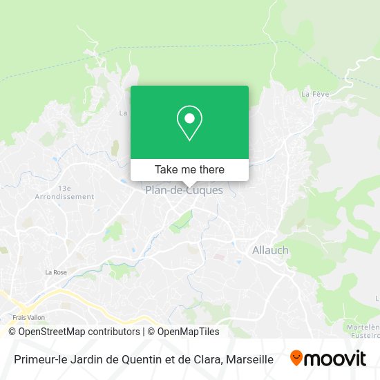 Primeur-le Jardin de Quentin et de Clara map