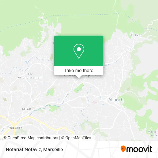 Notariat Notaviz map
