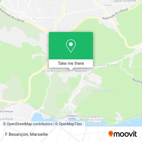 F Besançon map