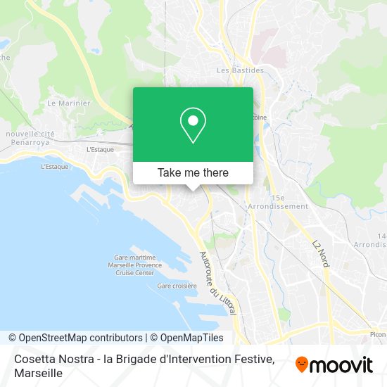 Cosetta Nostra - la Brigade d'Intervention Festive map