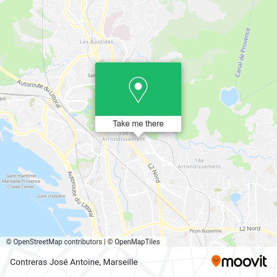 Contreras José Antoine map