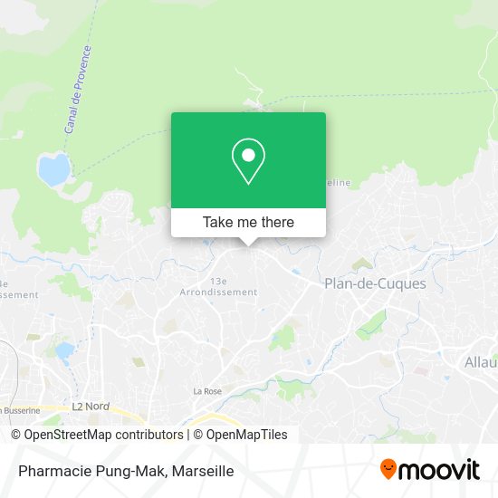 Pharmacie Pung-Mak map