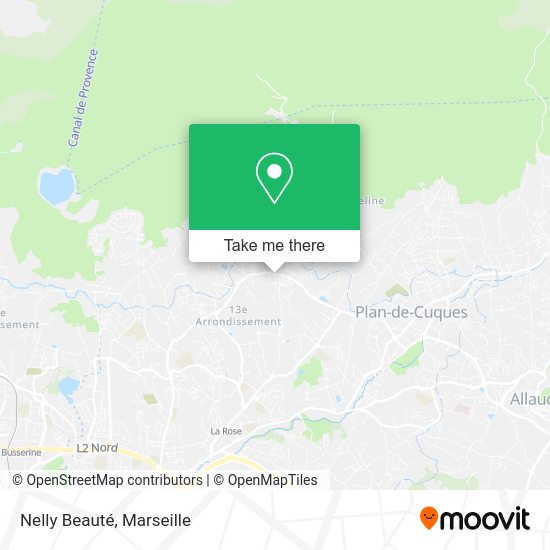 Nelly Beauté map