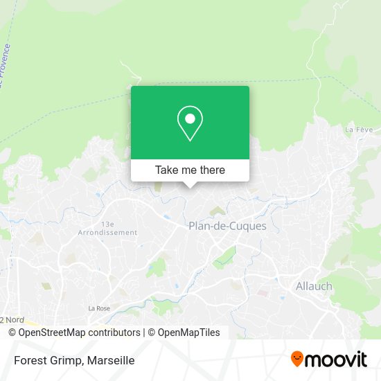 Forest Grimp map