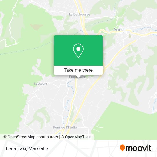 Lena Taxi map