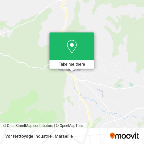 Var Nettoyage Industriel map