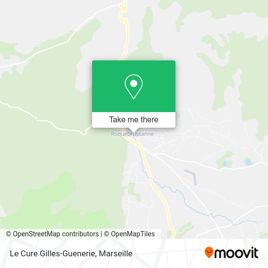 Le Cure Gilles-Guenerie map