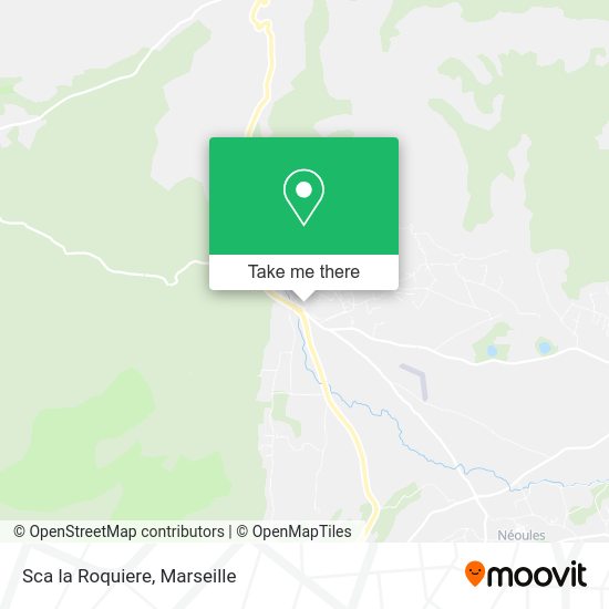Sca la Roquiere map
