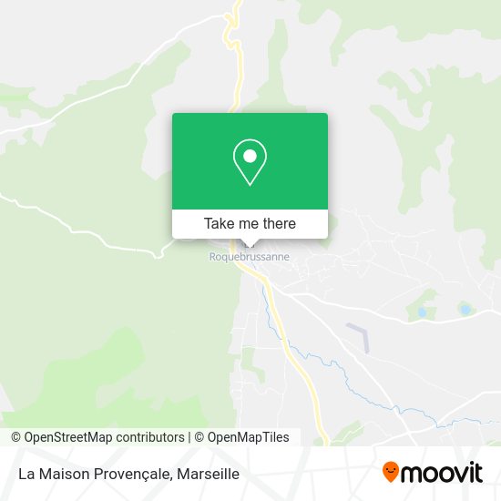 La Maison Provençale map