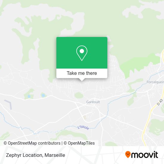 Zephyr Location map