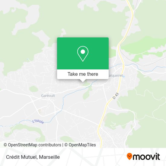 Crédit Mutuel map