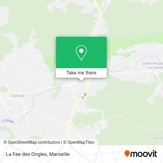 La Fee des Ongles map