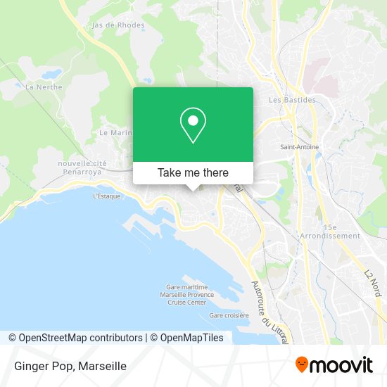 Ginger Pop map