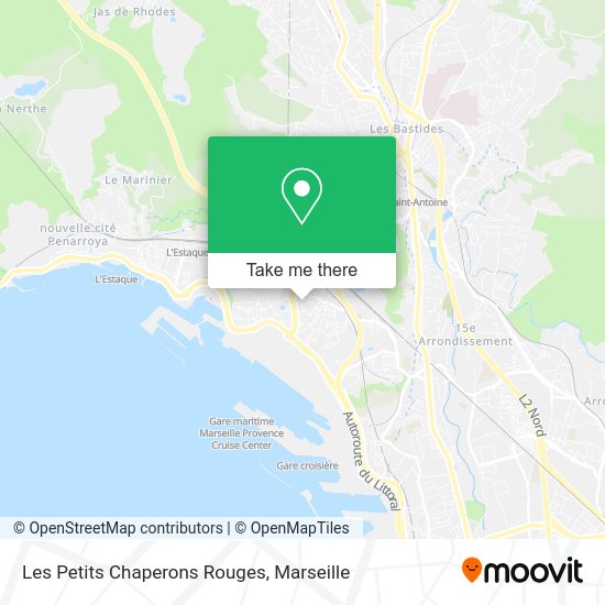 Les Petits Chaperons Rouges map