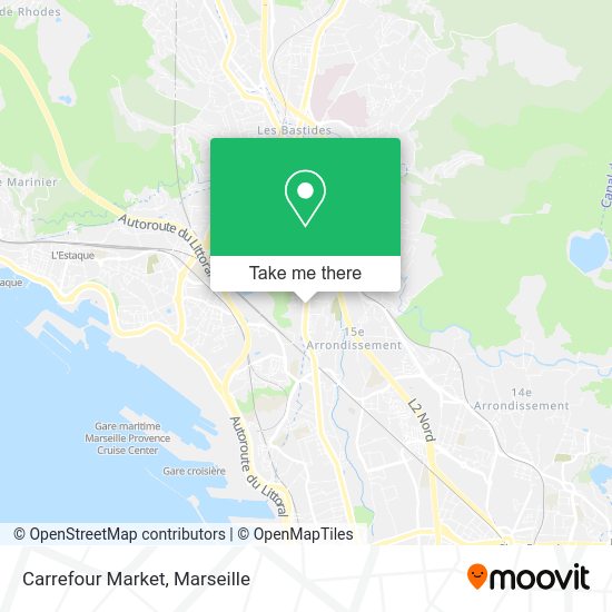Carrefour Market map
