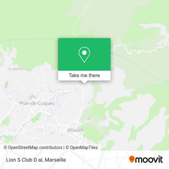 Lion S Club D al map