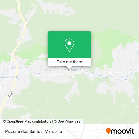 Pizzeria dos Santos map