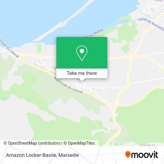 Amazon Locker-Basile map
