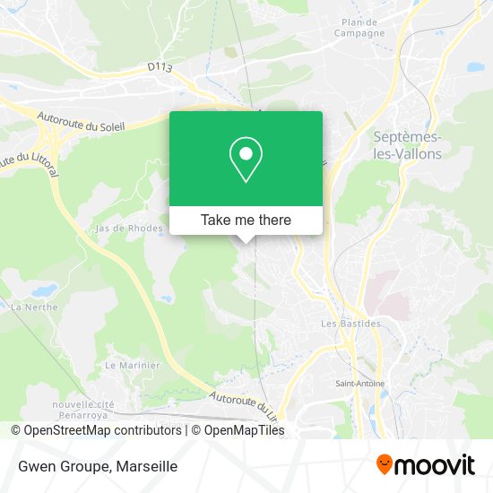 Gwen Groupe map