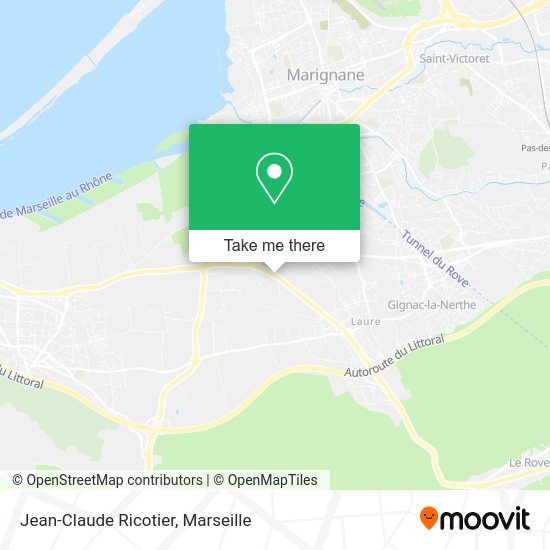 Jean-Claude Ricotier map
