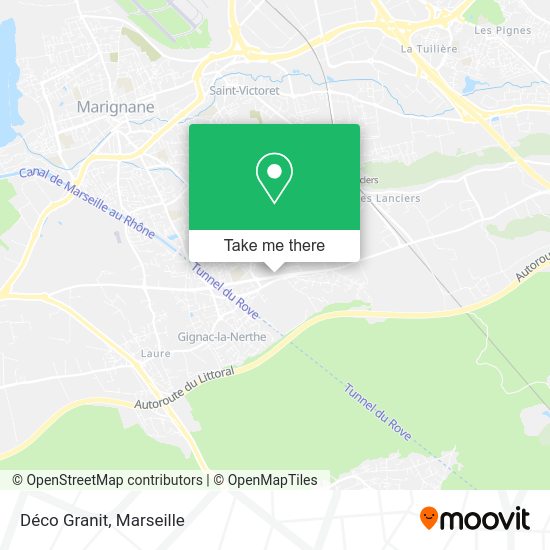 Déco Granit map