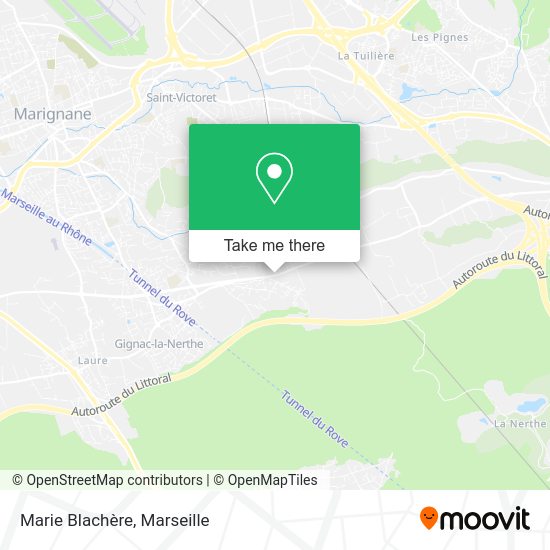 Marie Blachère map
