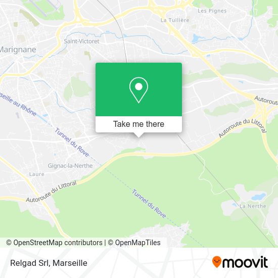 Relgad Srl map