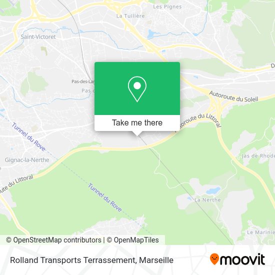 Rolland Transports Terrassement map