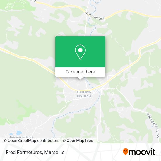 Fred Fermetures map